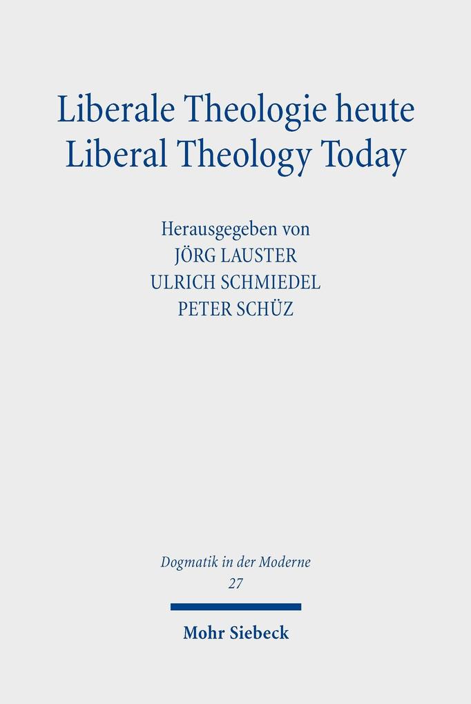 Produktbild: Liberale Theologie heute - Liberal Theology Today