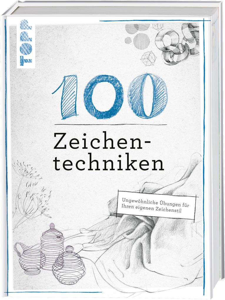 Produktbild: 100 Zeichentechniken | Monika Reiter, Dieter Schlautmann