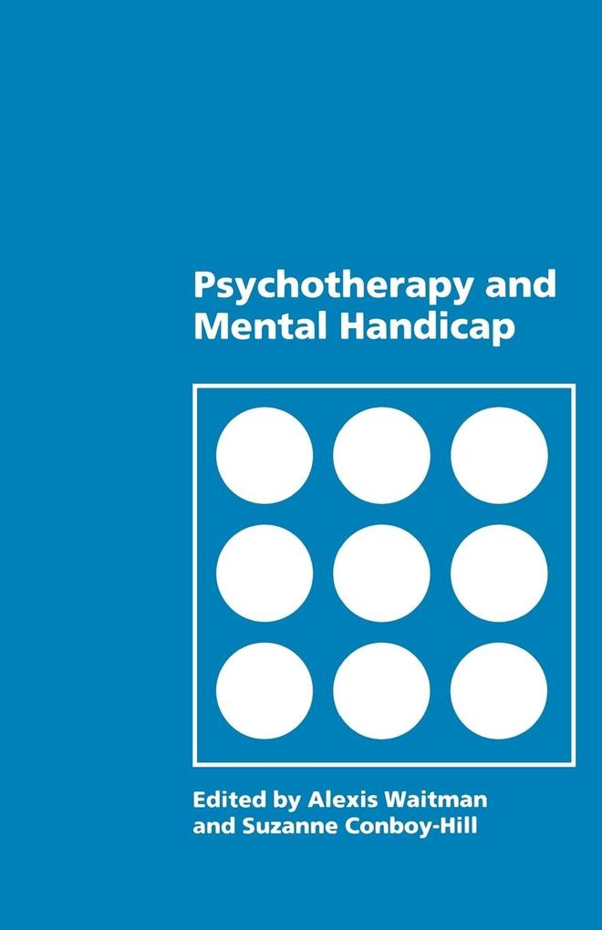 Produktbild: Psychotherapy and Mental Handicap