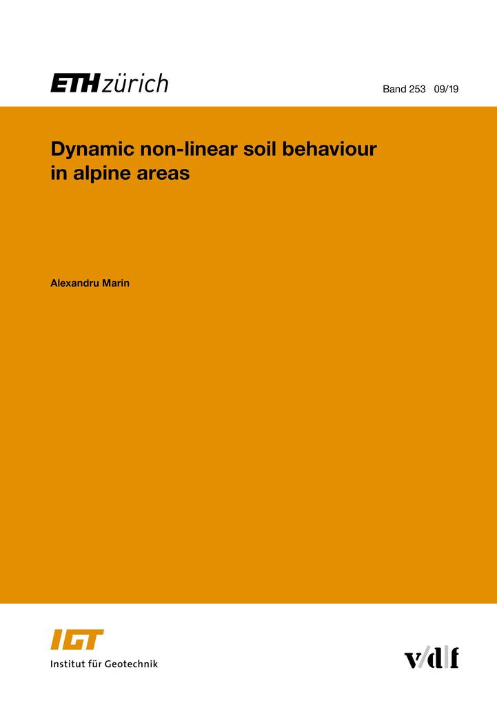 Dynamic non-linear soil behaviour in alpine areas als eBook pdf