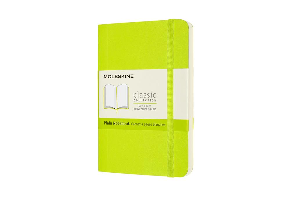 Produktbild: Moleskine Notizbuch Pocket/A6, Blanko, Weicher Einband, Limetten Grün