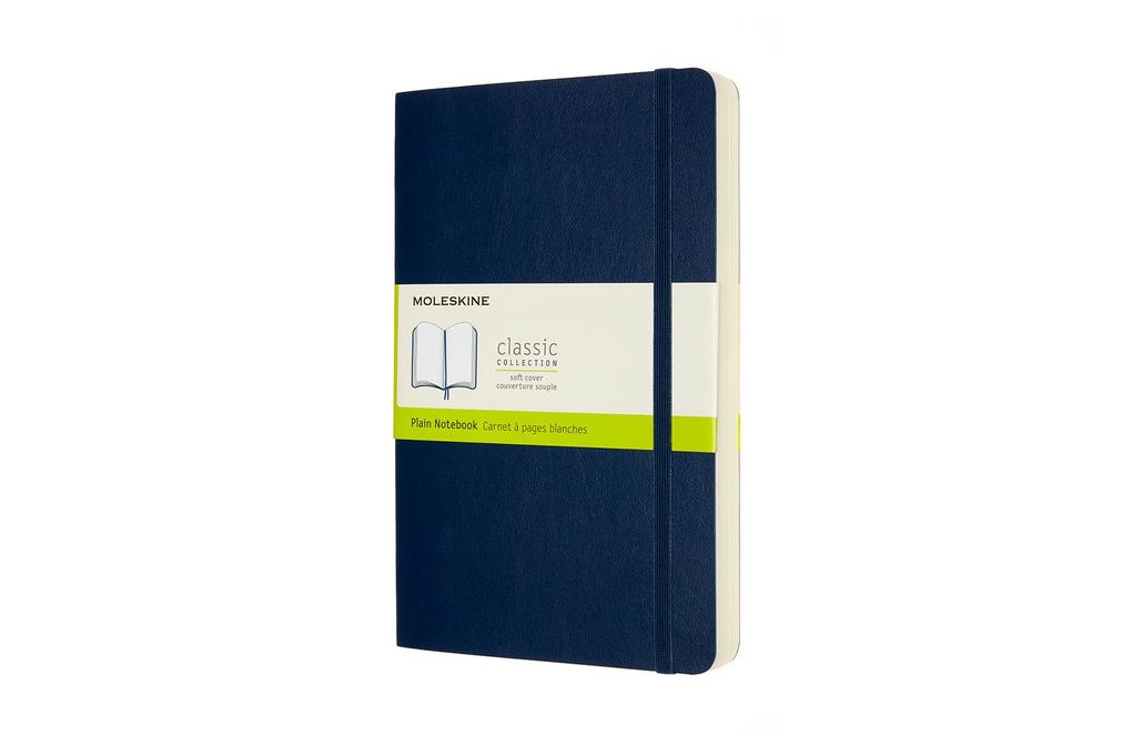 Produktbild: Moleskine Notizbuch - Erweitert, Large/A5, Blanko, Weicher Einband, Saphir