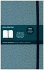 Moleskine Notizbuch - Blend Large/A5, Punktraster, Fester Stoffeinband, Blau