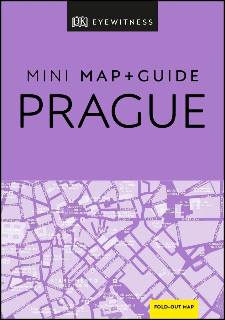 Produktbild: DK Prague Mini Map and Guide | DK Travel