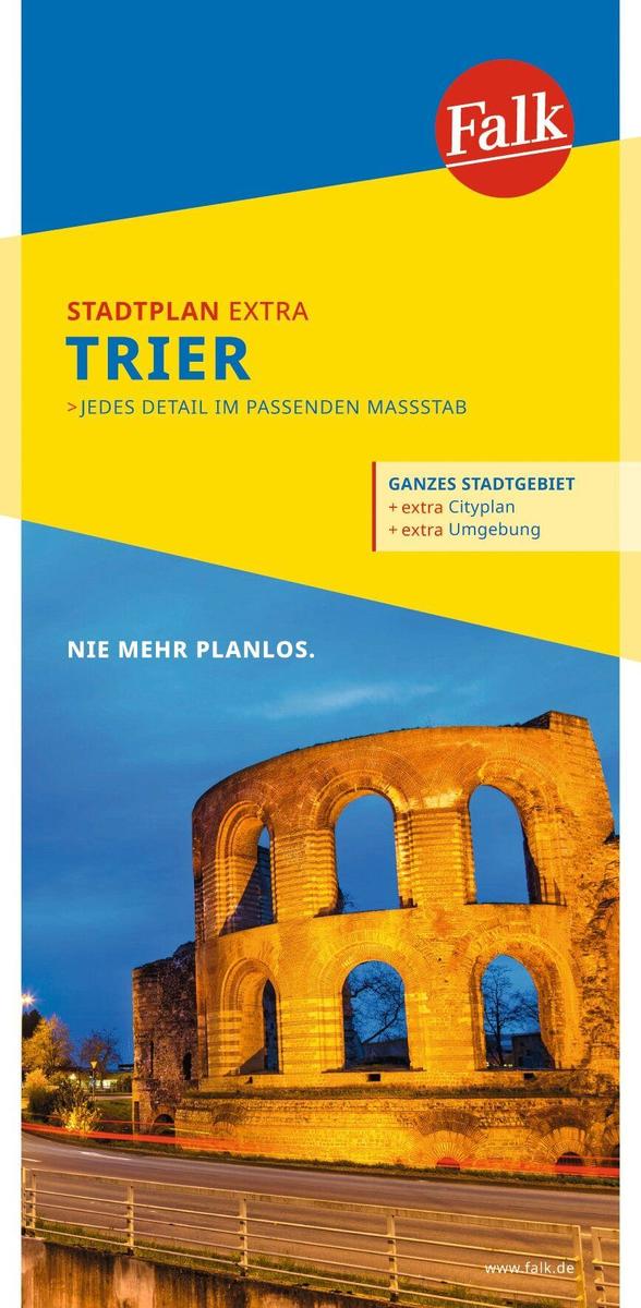 Produktbild: Falk Stadtplan Extra Trier 1:20.000