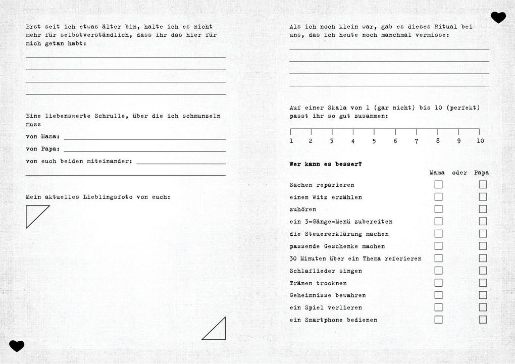 Weitere Ansicht: Was ich an euch liebe, Eltern | Alexandra Reinwarth