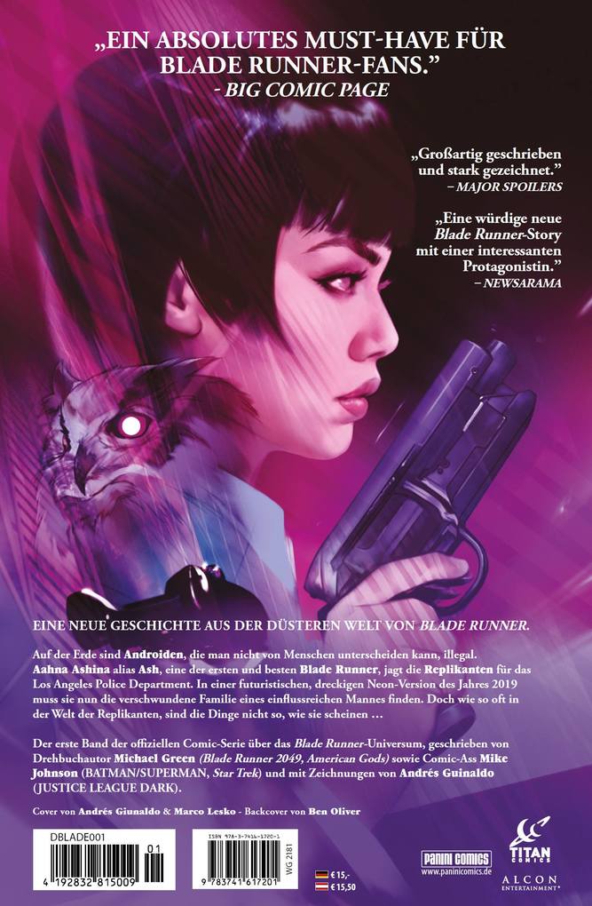 Weitere Ansicht: Blade Runner 2019 | Michael Green, Mike Johnson, Andres Guinaldo