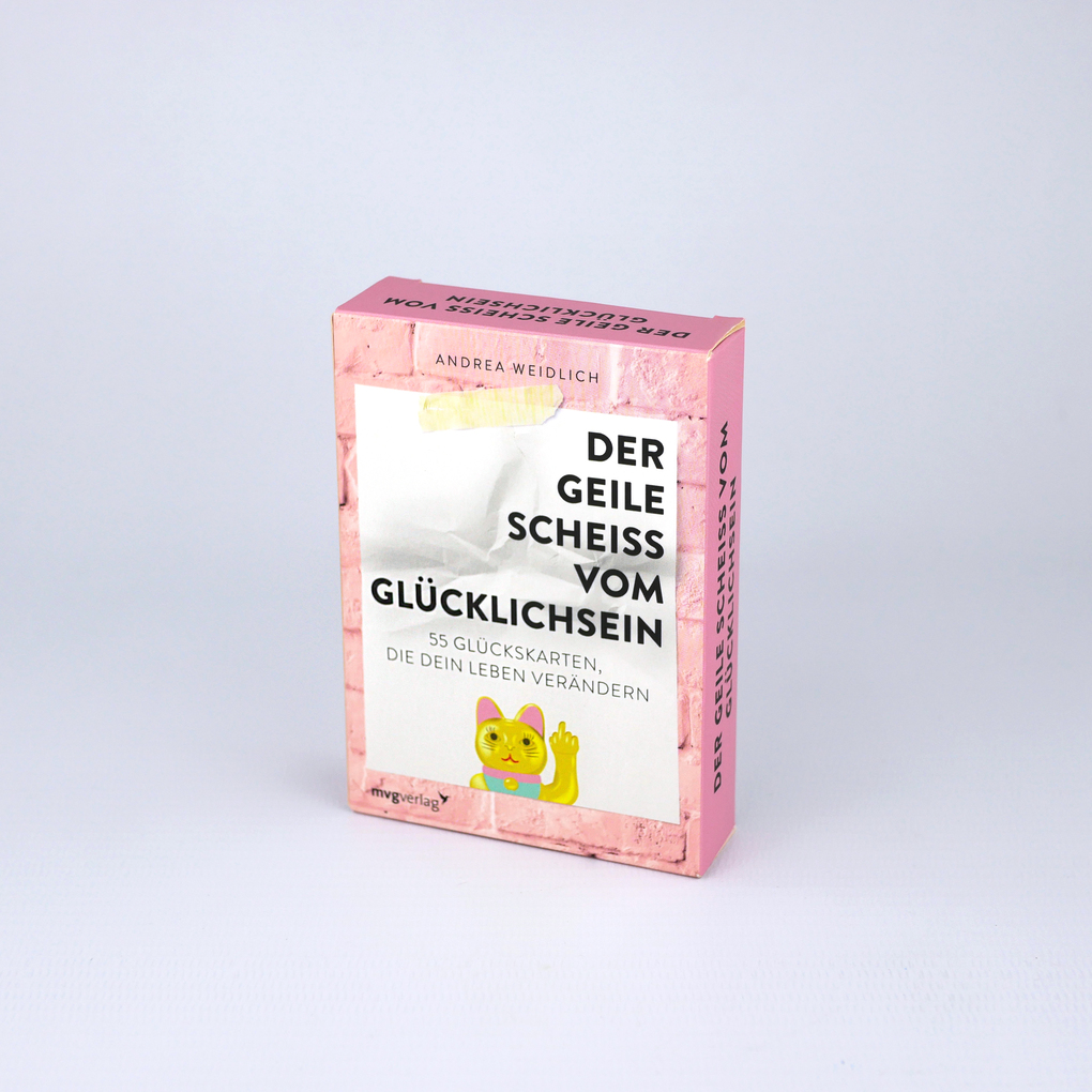 Weitere Ansicht: Der geile Scheiß vom Glücklichsein - 55 Glückskarten, die dein Leben verändern | Andrea Weidlich