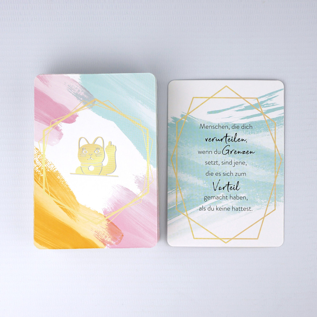 Weitere Ansicht: Der geile Scheiß vom Glücklichsein - 55 Glückskarten, die dein Leben verändern | Andrea Weidlich