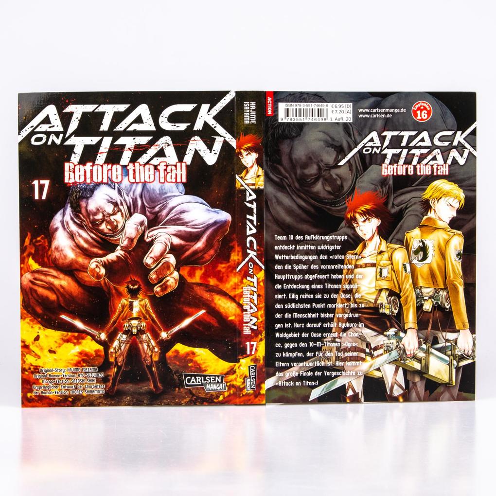 Weitere Ansicht: Attack on Titan - Before the Fall 17 | Hajime Isayama, Ryo Suzukaze