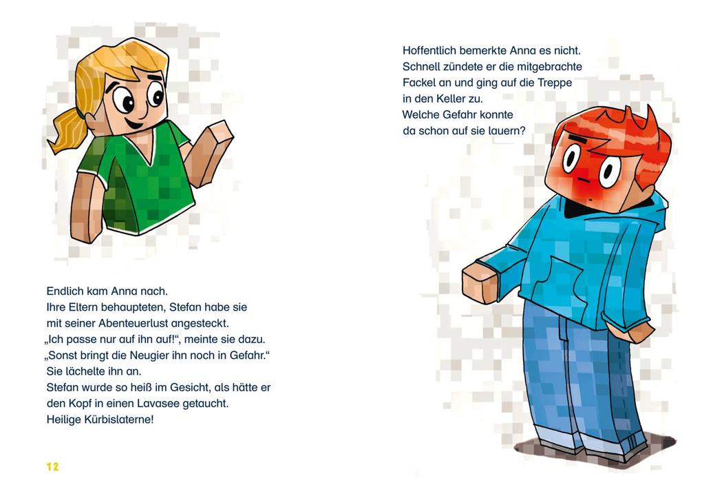 Weitere Ansicht: Lesenlernen mit Spaß - Minecraft 1: Zombies - bis der Arzt kommt! | Heiko Wolz