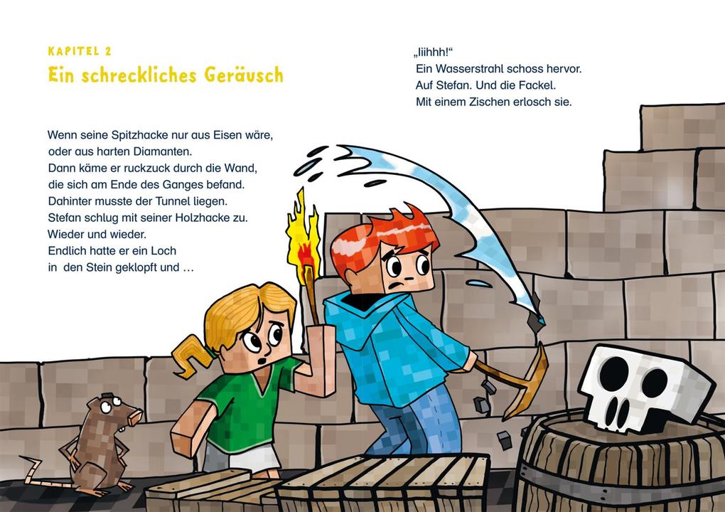 Weitere Ansicht: Lesenlernen mit Spaß - Minecraft 1: Zombies - bis der Arzt kommt! | Heiko Wolz