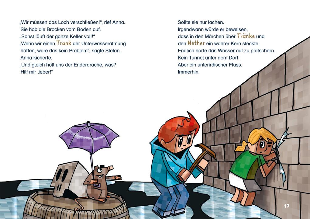 Weitere Ansicht: Lesenlernen mit Spaß - Minecraft 1: Zombies - bis der Arzt kommt! | Heiko Wolz