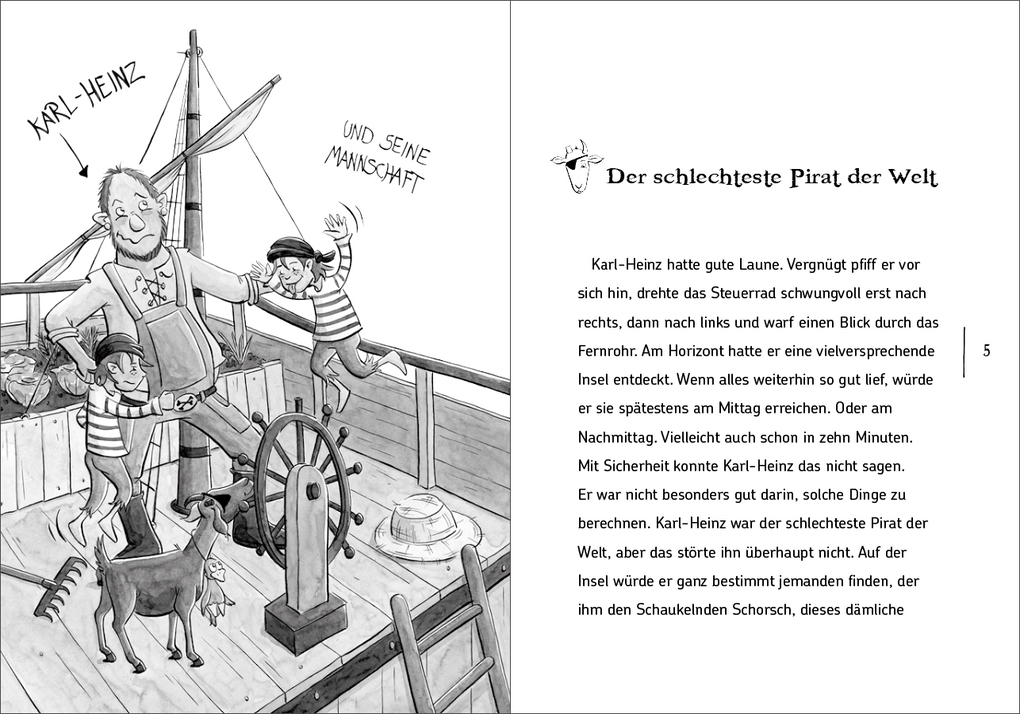 Weitere Ansicht: Der schlechteste Pirat der Welt | Andrea Lienesch
