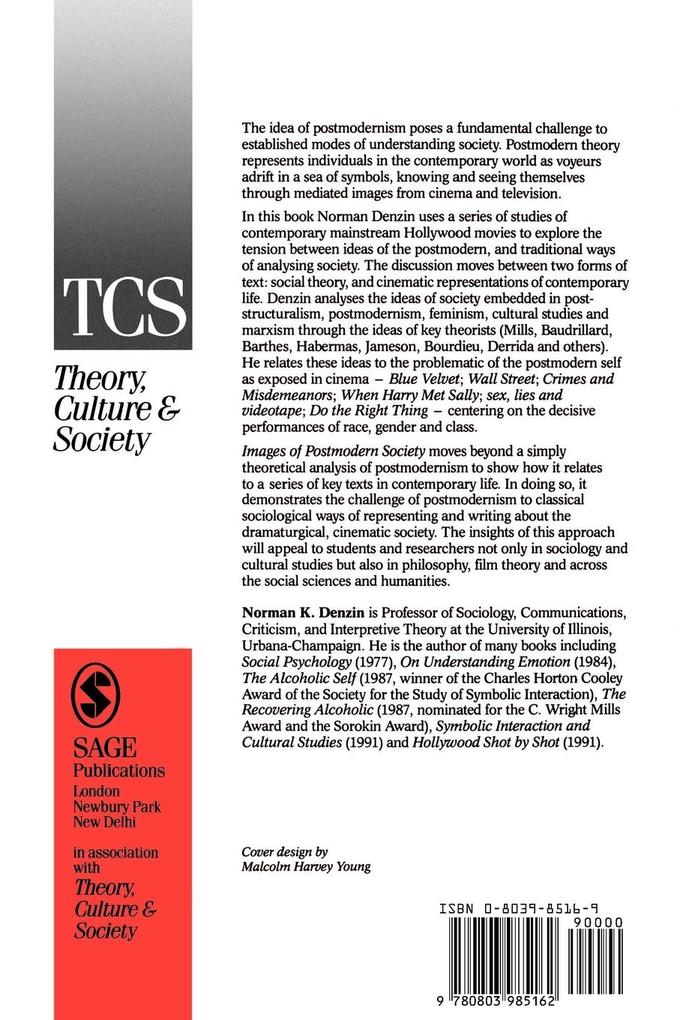 Weitere Ansicht: Images of Postmodern Society | Norman K. Denzin