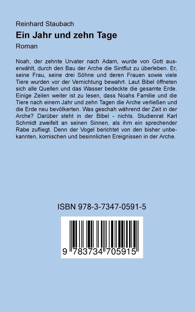 Weitere Ansicht: Ein Jahr und zehn Tage | Reinhard Staubach
