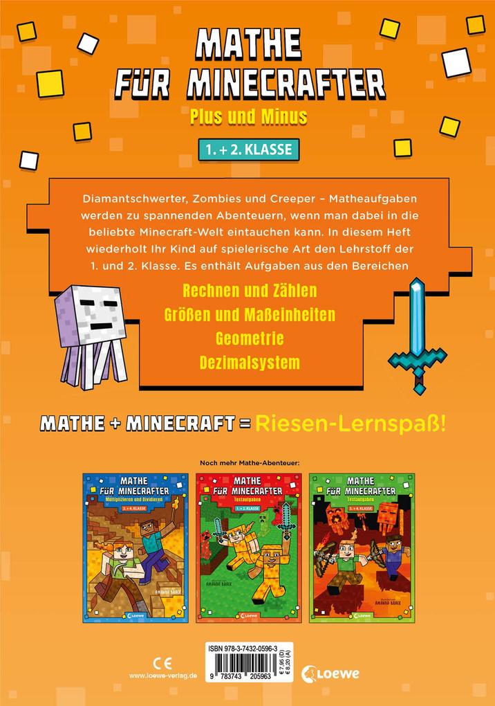 Weitere Ansicht: Mathe für Minecrafter - Plus und Minus