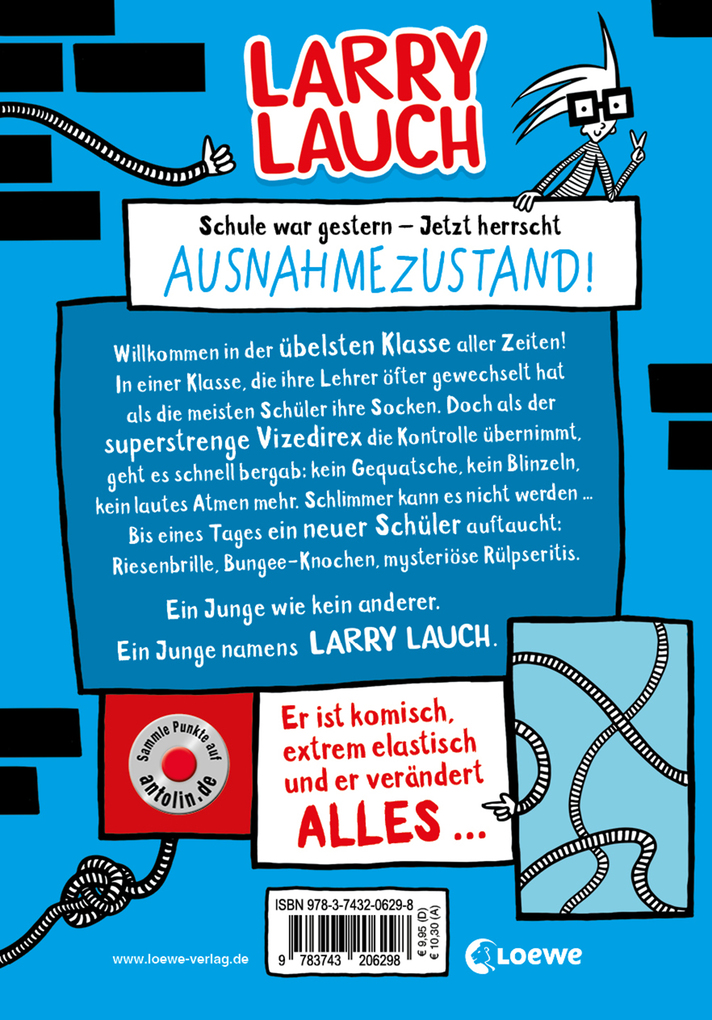 Weitere Ansicht: Larry Lauch zerstört die Schule (Band 1) | Mick Elliott