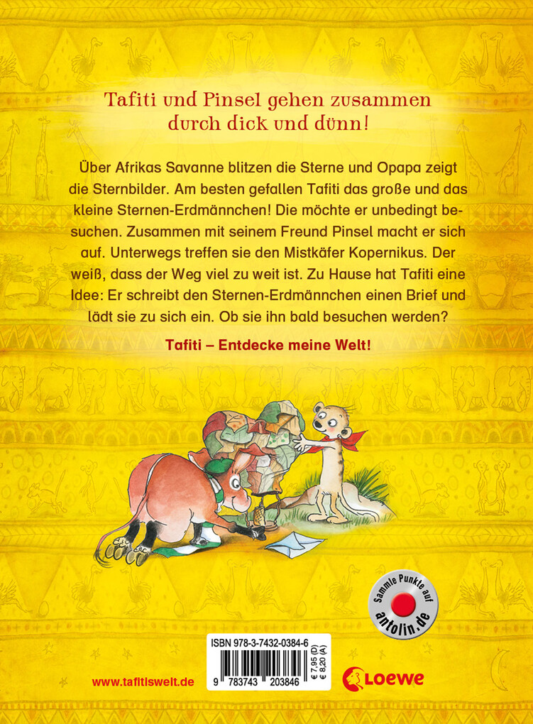 Weitere Ansicht: Tafiti und das Geheimnis der Sterne (Band 14) | Julia Boehme