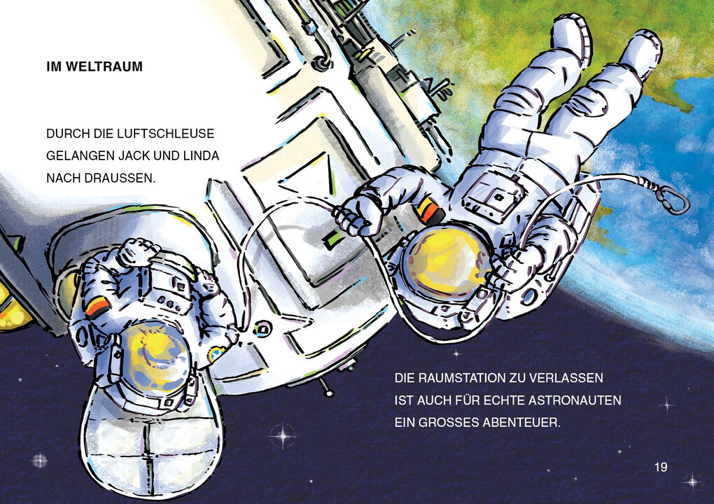 Weitere Ansicht: Leselöwen 1. Klasse - Alarm auf der Weltraumstation | Annette Neubauer