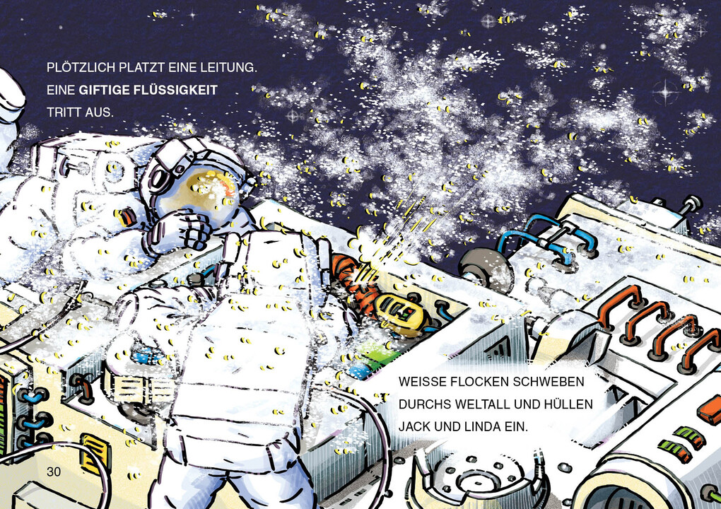 Weitere Ansicht: Leselöwen 1. Klasse - Alarm auf der Weltraumstation | Annette Neubauer