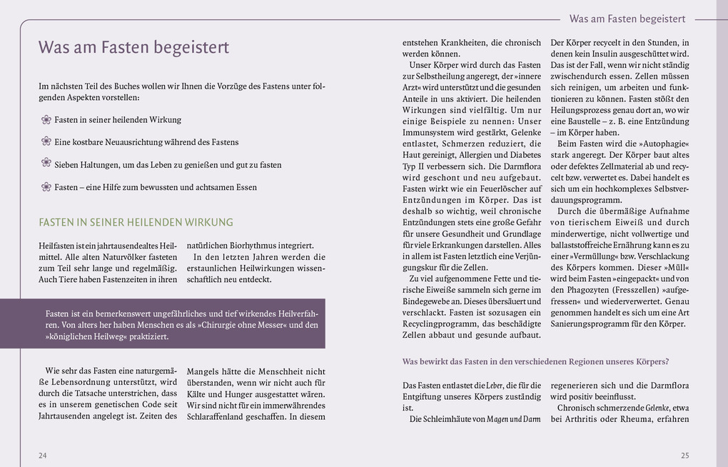Weitere Ansicht: Einfach fasten - gesünder leben | Ruth Pfennighaus, Dietmar Pfennighaus