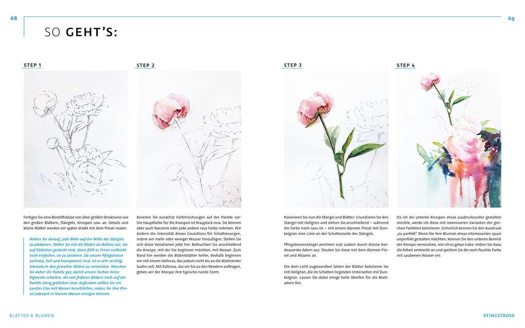 Weitere Ansicht: Die Kunst der Aquarellmalerei - das große Watercolor-Grundlagenwerk | Rabiyat Alieva