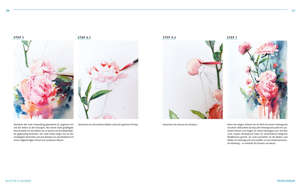 Weitere Ansicht: Die Kunst der Aquarellmalerei - das große Watercolor-Grundlagenwerk | Rabiyat Alieva