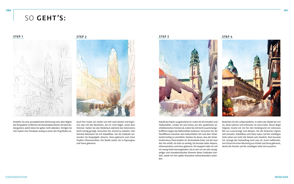 Weitere Ansicht: Die Kunst der Aquarellmalerei - das große Watercolor-Grundlagenwerk | Rabiyat Alieva