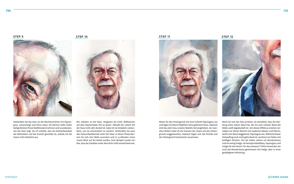 Weitere Ansicht: Die Kunst der Aquarellmalerei - das große Watercolor-Grundlagenwerk | Rabiyat Alieva