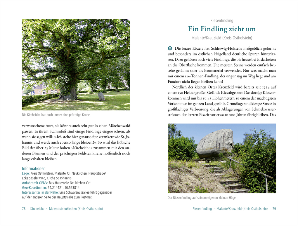 Weitere Ansicht: 50 sagenhafte Naturdenkmale in Schleswig-Holstein | Ulrike Schröder