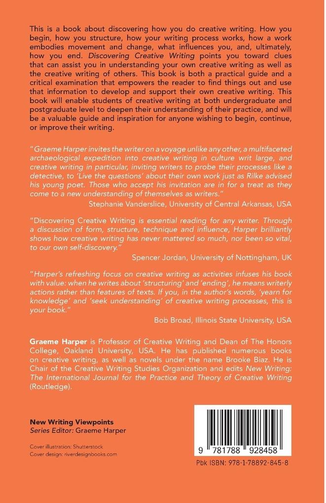 Weitere Ansicht: Discovering Creative Writing | Graeme Harper
