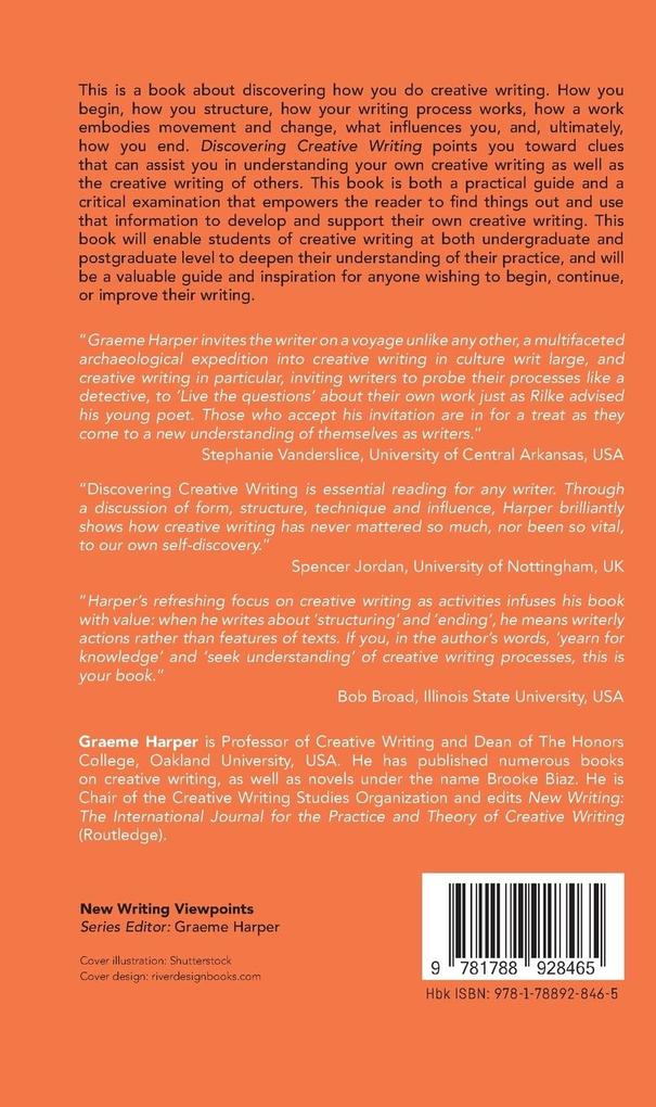 Weitere Ansicht: Discovering Creative Writing | Graeme Harper