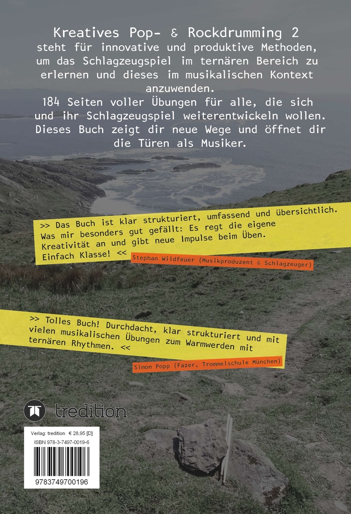 Weitere Ansicht: Kreatives Pop- & Rockdrumming 2 | Timo Weber