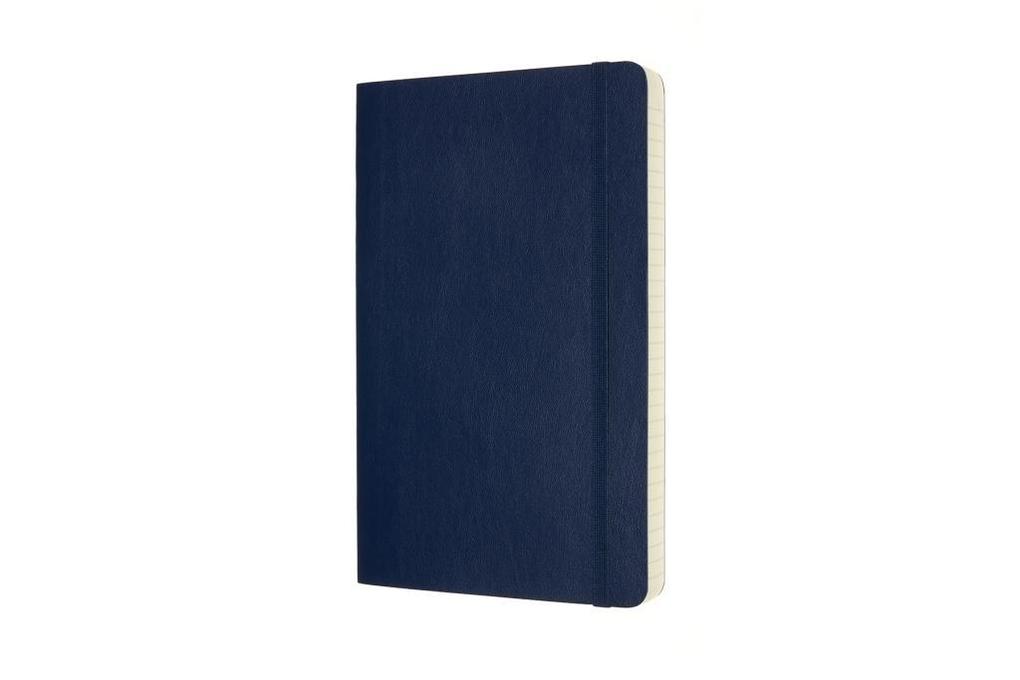 Weitere Ansicht: Moleskine Notizbuch - Erweitert, Large/A5, Liniert, Weicher Einband, Saphir