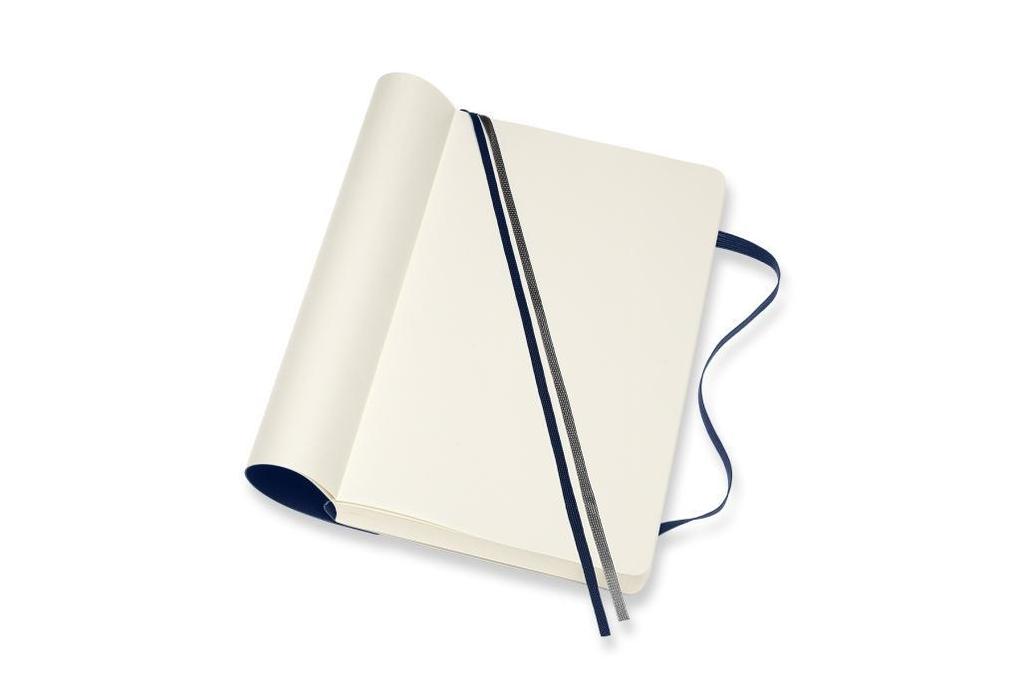 Weitere Ansicht: Moleskine Notizbuch - Erweitert, Large/A5, Blanko, Weicher Einband, Saphir
