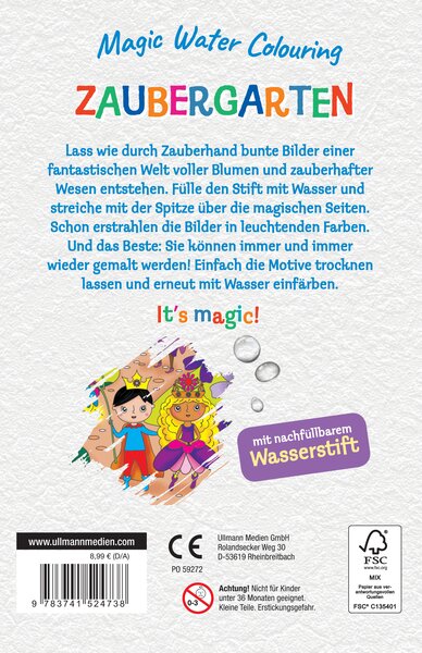 Weitere Ansicht: Magic Water Colouring - Zaubergarten | Jenny Copper