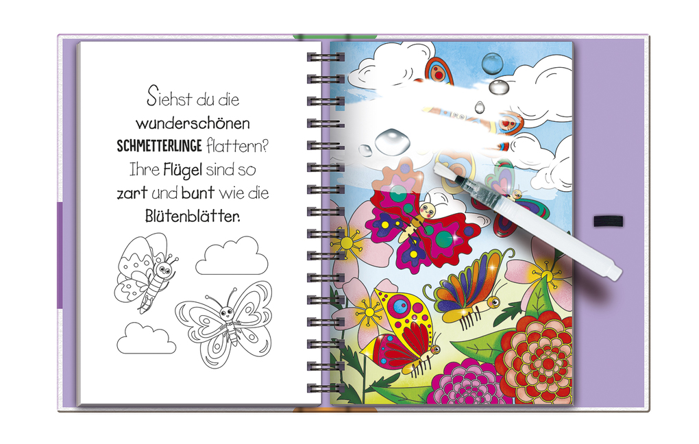 Weitere Ansicht: Magic Water Colouring - Zaubergarten | Jenny Copper