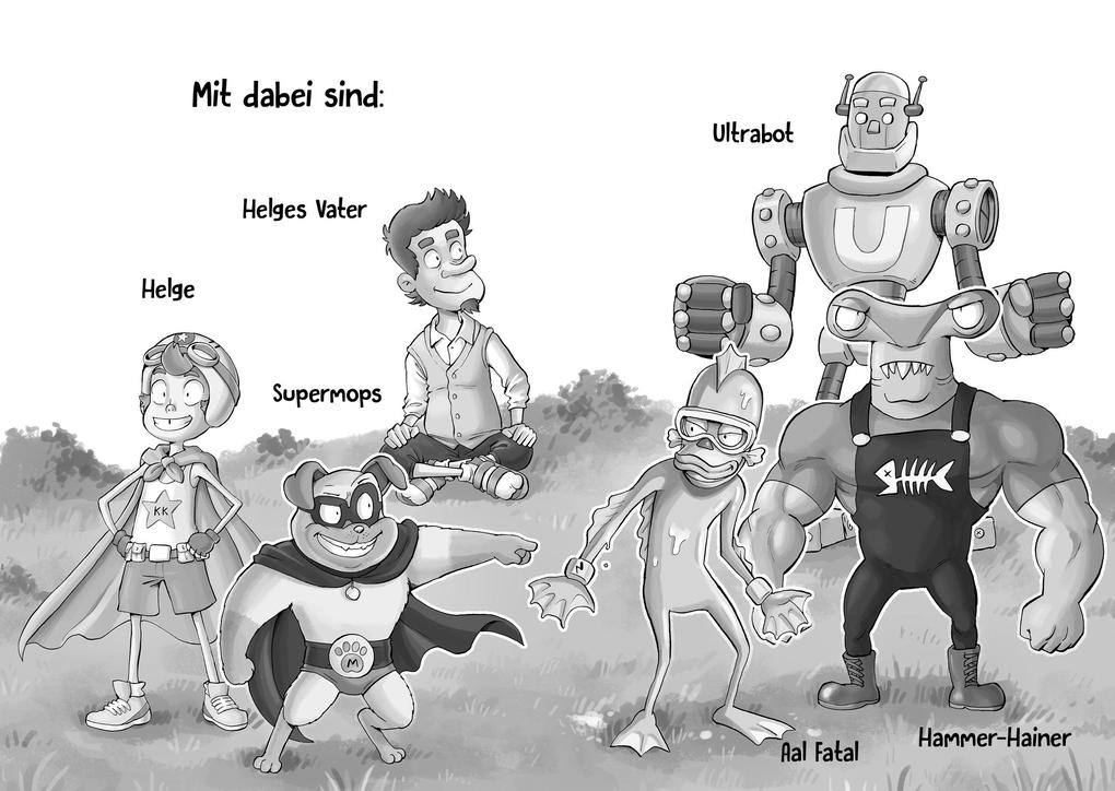 Weitere Ansicht: Supermops und der rätselhafte Roboheld | Nicolas Gorny