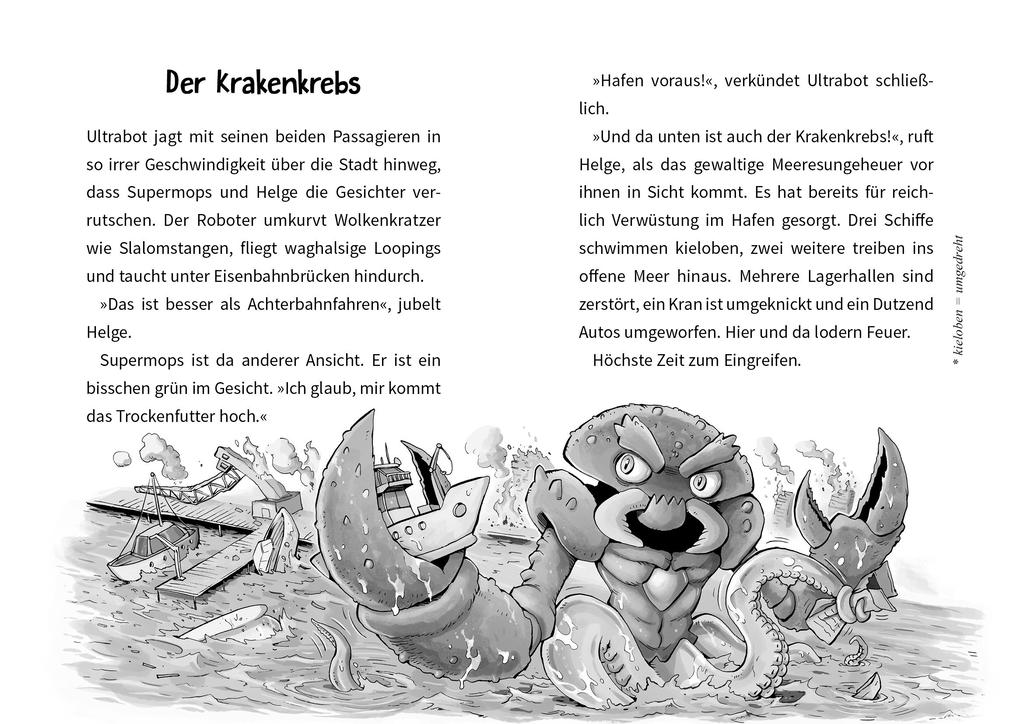 Weitere Ansicht: Supermops und der rätselhafte Roboheld | Nicolas Gorny