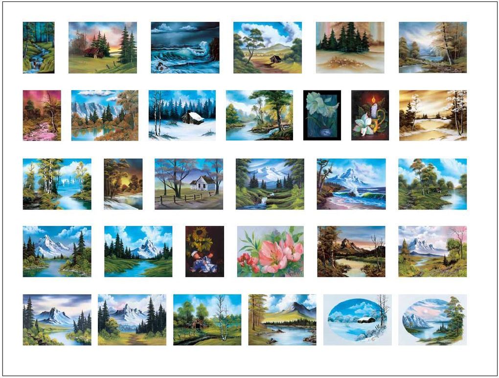 Weitere Ansicht: Das Ausmalbuch. | Bob Ross