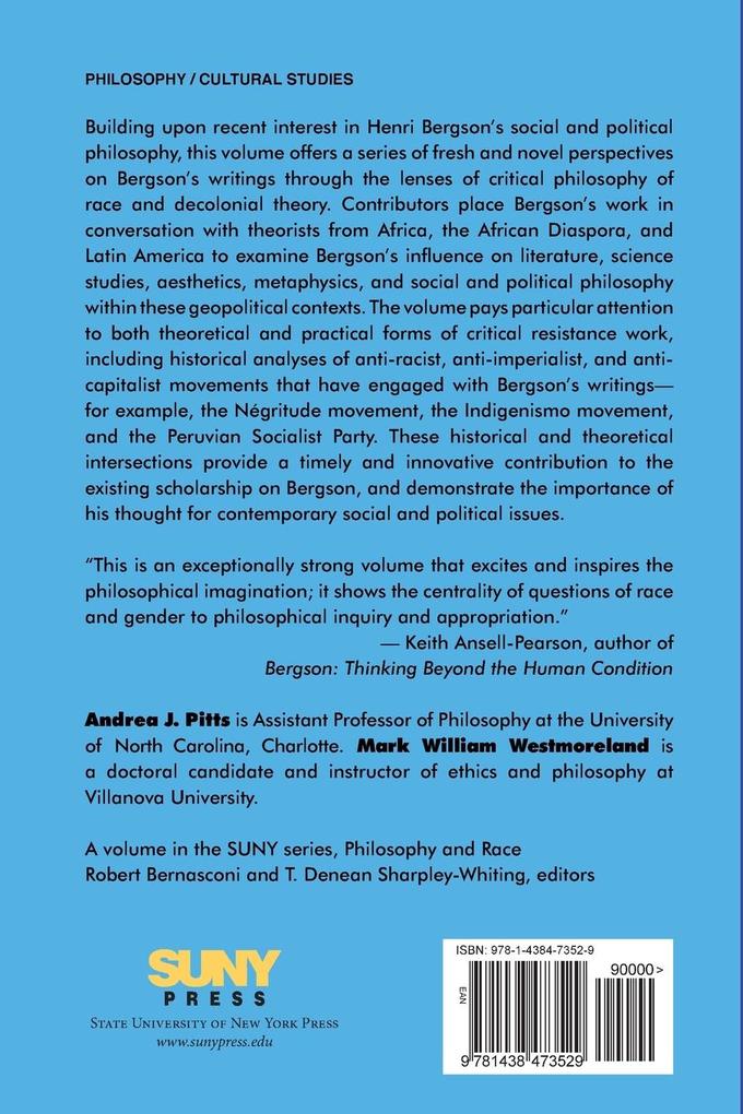 Weitere Ansicht: Beyond Bergson