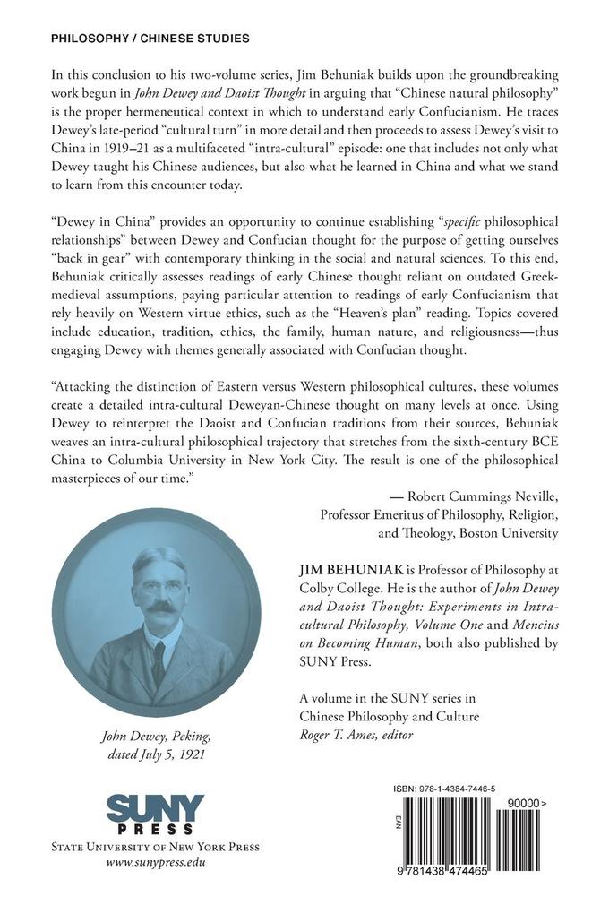 Weitere Ansicht: John Dewey and Confucian Thought | Jr. Jim Behuniak