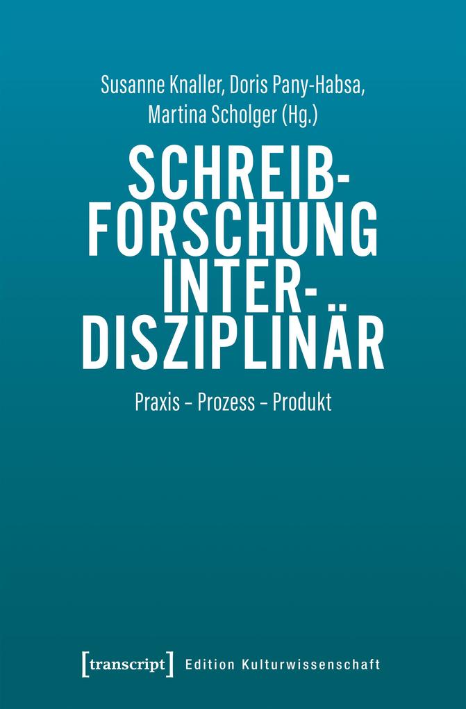 Produktbild: Schreibforschung interdisziplinär