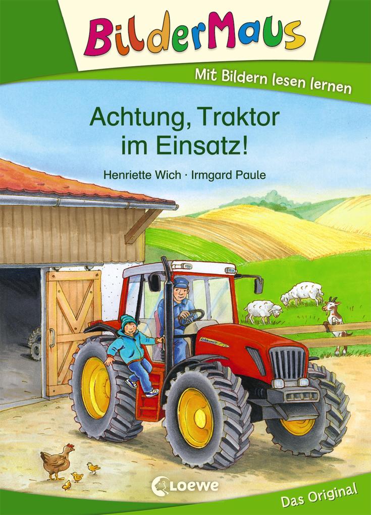Produktbild: Bildermaus - Achtung, Traktor im Einsatz! | Henriette Wich