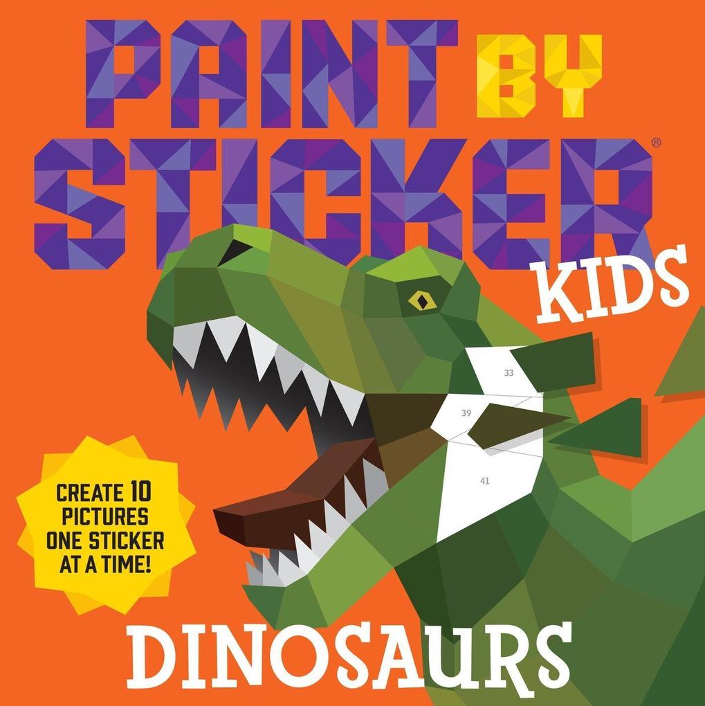Produktbild: Paint by Sticker Kids: Dinosaurs