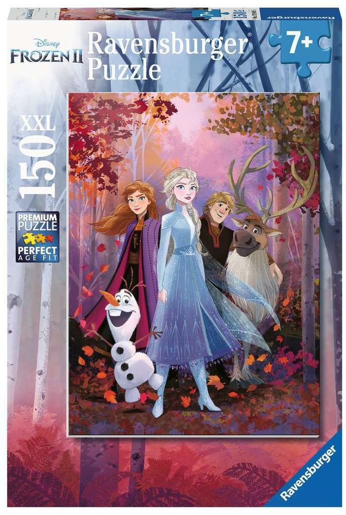 Produktbild: Ravensburger Kinderpuzzle - 12849 Ein fantastisches Abenteuer - Disney Frozen-Puzzle für Kinder ab 7 Jahren, mit 150 Teilen im XXL-Format