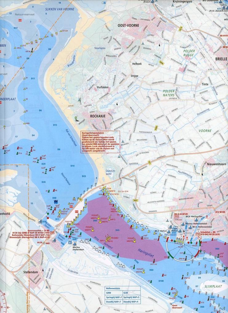 Weitere Ansicht: Hollandse-Delta 1:50 000 Waterkaart