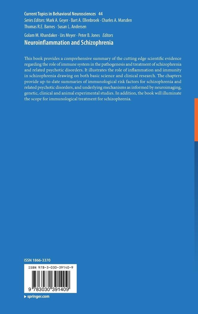 Weitere Ansicht: Neuroinflammation and Schizophrenia