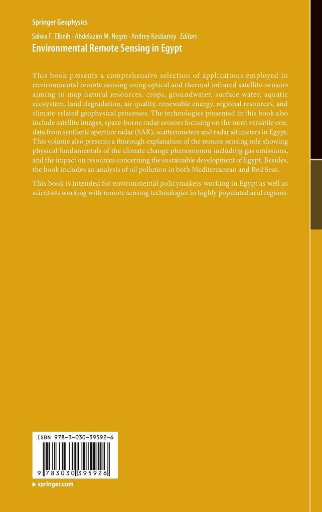 Weitere Ansicht: Environmental Remote Sensing in Egypt